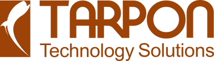 Tarpon Technology Solutions logo featuring a stylized tarpon fish